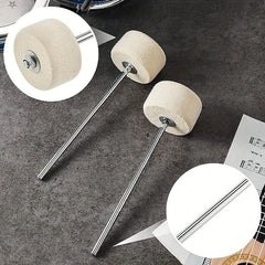 Jazz Drum Bass Drum Pedal Felt Hammer Head Beater