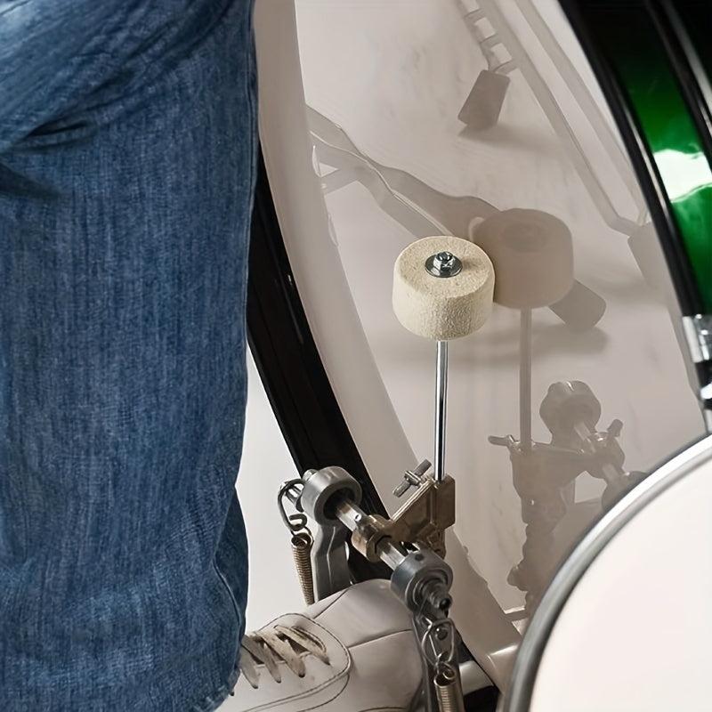 Jazz Drum Bass Drum Pedal Felt Hammer Head Beater
