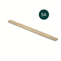 1 Pair Oak Drum Sticks 5A 7A Natural Drum Kit Drumsticks Accessories