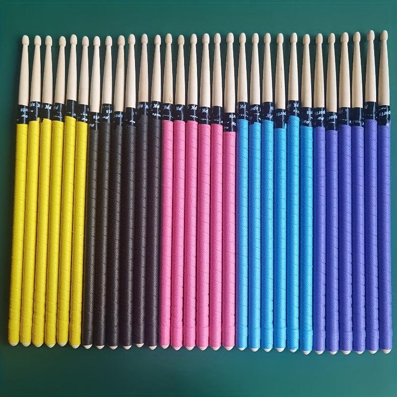 1 Pair 5A Maple Drum Sticks Anti-Slip Shock Absorbing Drumsticks