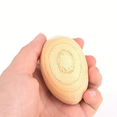 2pcs Wooden Egg Shakers Rhythm Rattle Musical Percussion Instruments