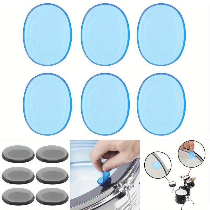 12pcs Drum Mute Pad Silicone Jazz Drum Muffler