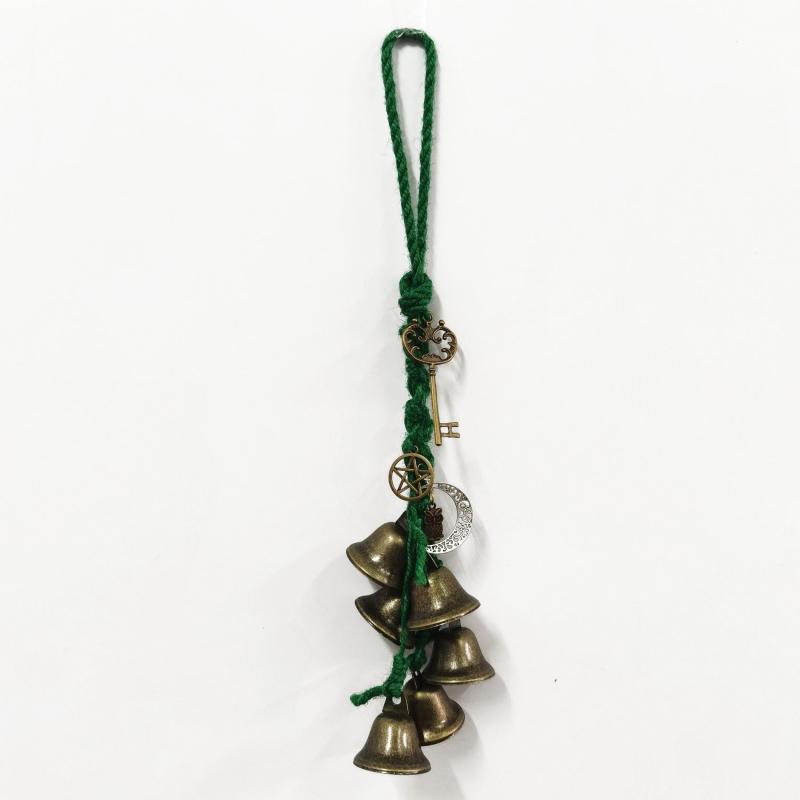 Witch Bell Protection Door Wind Chimes Witchcraft Decor