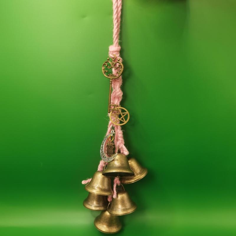 Witch Bell Protection Door Wind Chimes Witchcraft Decor