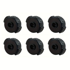 6pcs Plastic Cymbal Mates Quick fit Cymbals Nut 8mm Threaded Cymbal Stands