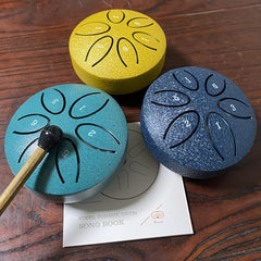 Steel Tongue Drum 7 62 Cm 6 Notes Hand Drum Percussion Instrument