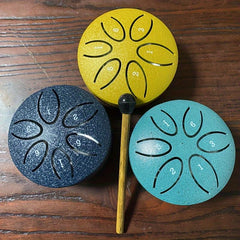 Steel Tongue Drum 7 62 Cm 6 Notes Hand Drum Percussion Instrument