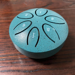 Steel Tongue Drum 7 62 Cm 6 Notes Hand Drum Percussion Instrument