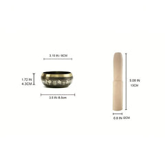 Singing Bowl Set for Chakra Healing Yoga Meditation