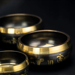 Singing Bowl Set for Chakra Healing Yoga Meditation