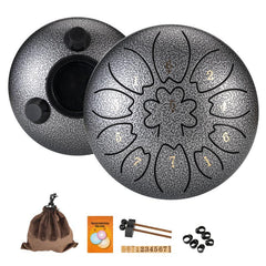C Major Steel Tongue Drum 15 24 Cm with Bag