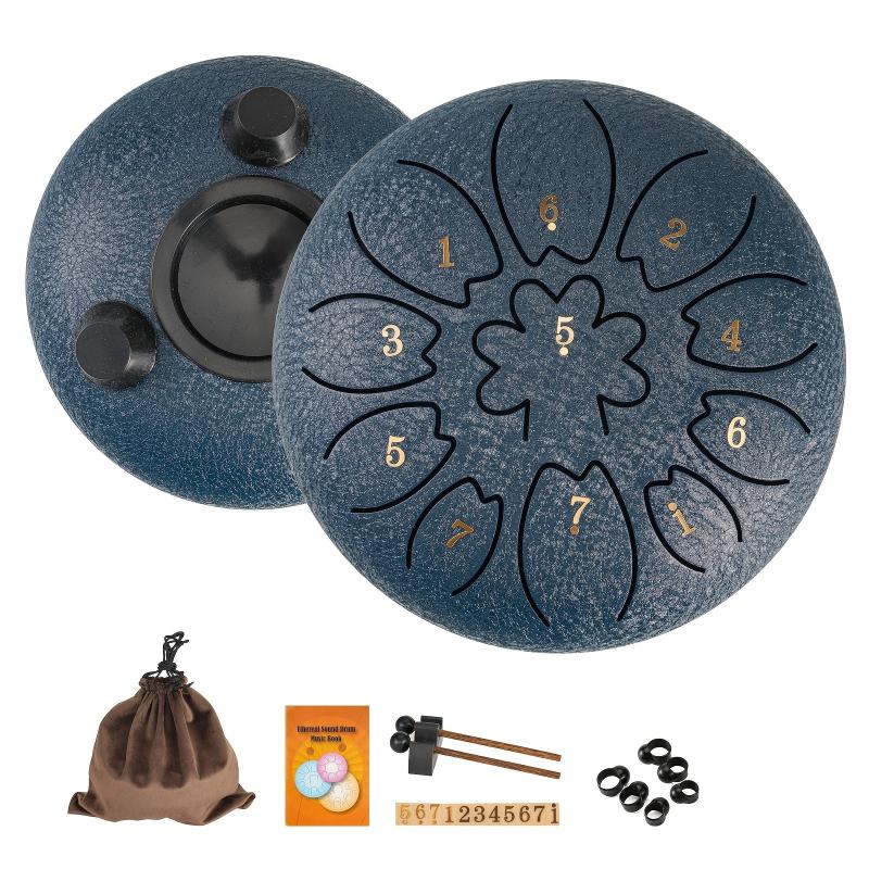 C Major Steel Tongue Drum 15 24 Cm with Bag