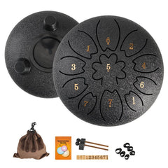 C Major Steel Tongue Drum 15 24 Cm with Bag
