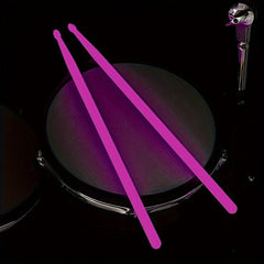 5A Luminous Light Up Drum Sticks - Glow In The Dark