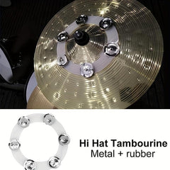 Stainless Steel Drum Tweezers for Hihat & Bell Sound