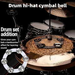 Stainless Steel Drum Tweezers for Hihat & Bell Sound