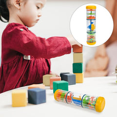 Rainmaker Rain Stick Musical Toy for Toddler Hand Shaking Music Instrument