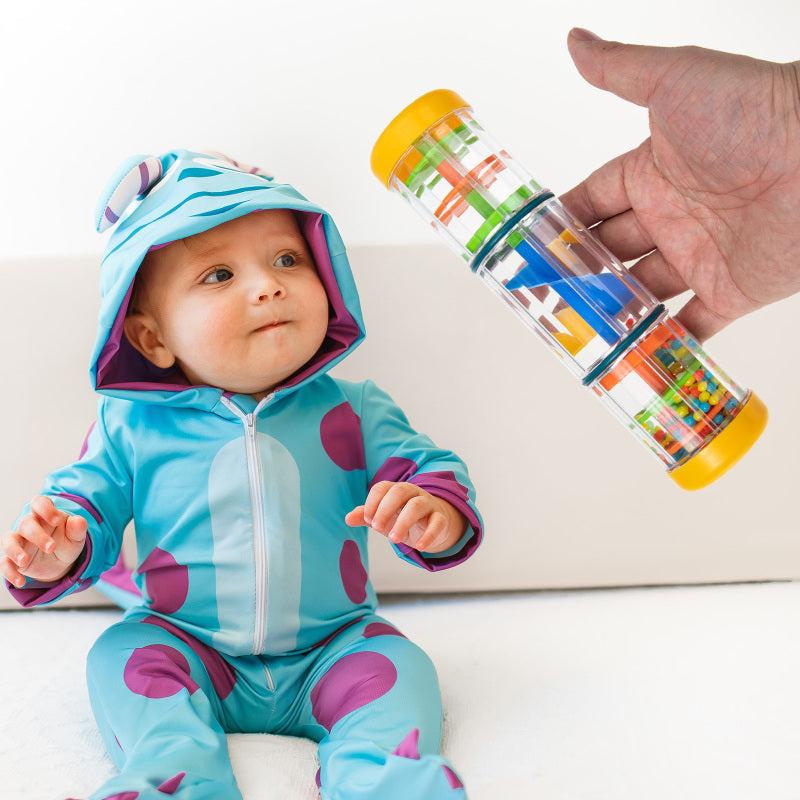 Rainmaker Rain Stick Musical Toy for Toddler Hand Shaking Music Instrument