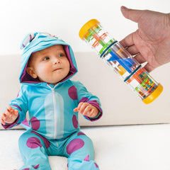 Rainmaker Rain Stick Musical Toy for Toddler Hand Shaking Music Instrument