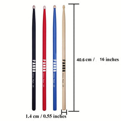Panda 5A Drum Sticks for Kids and Beginners - Walnut Wood Drumsticks