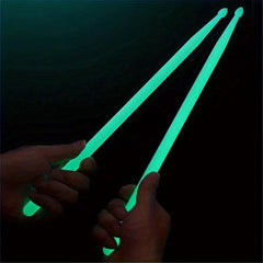 1Pair of 5A Luminous DrumStick Noctilucent Glow in The Dark Stage
