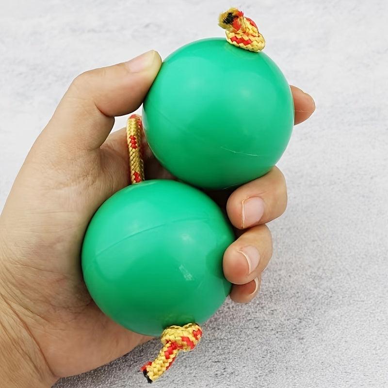 2pcs Aslatuas Rhythmic Ball ABS Kashaka Shaker Instrument