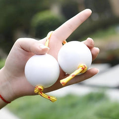 2pcs Aslatuas Rhythmic Ball ABS Kashaka Shaker Instrument