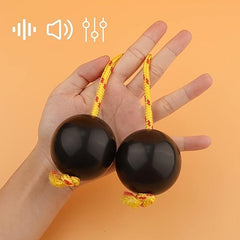 2pcs Aslatuas Rhythmic Ball ABS Kashaka Shaker Instrument