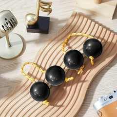 2pcs Aslatuas Rhythmic Ball ABS Kashaka Shaker Instrument