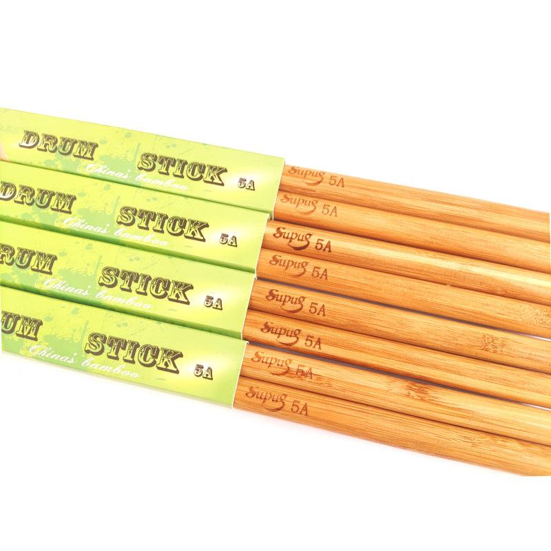 Bamboo Drumsticks for Children's Frame Snare and Electronic Drums