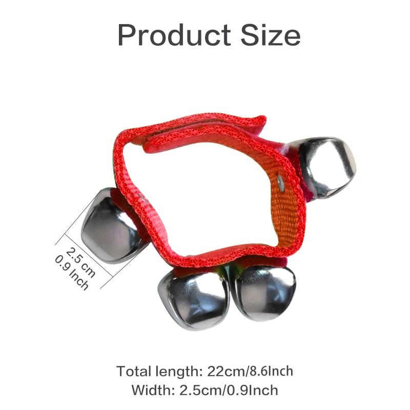 Christmas Bells Wristband Bells 5 Colors