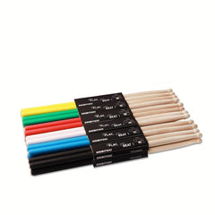 1 Pair 5A Maple Non-slip Drumsticks Classic Wood Tip Professional Percussion