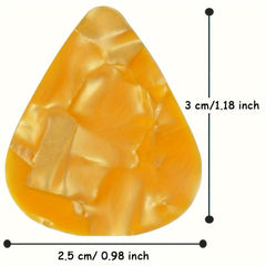 1pc Celluloid Pick Folk Guitar ABS Pick 0 46mm Thickness Ukulele