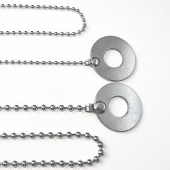 2pcs Big Small Cymbal Sizzler Chain for Drums