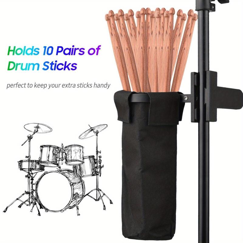 Drum Stick Holder Bag Clamp Clip Stick Holder