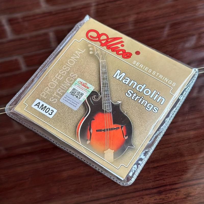 Mandolin Strings Set, Bright Tone, Easy Playability