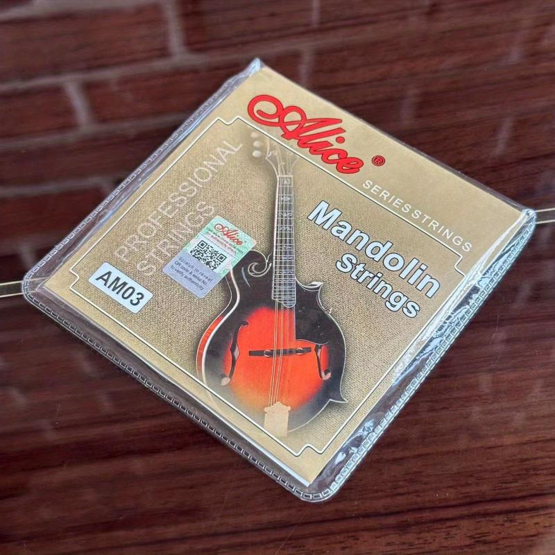 Mandolin Strings Set, Bright Tone, Easy Playability