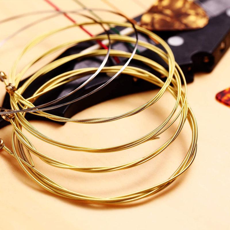 High Steel Acoustic Guitar Strings - Perfect Replacement for Your Guitar