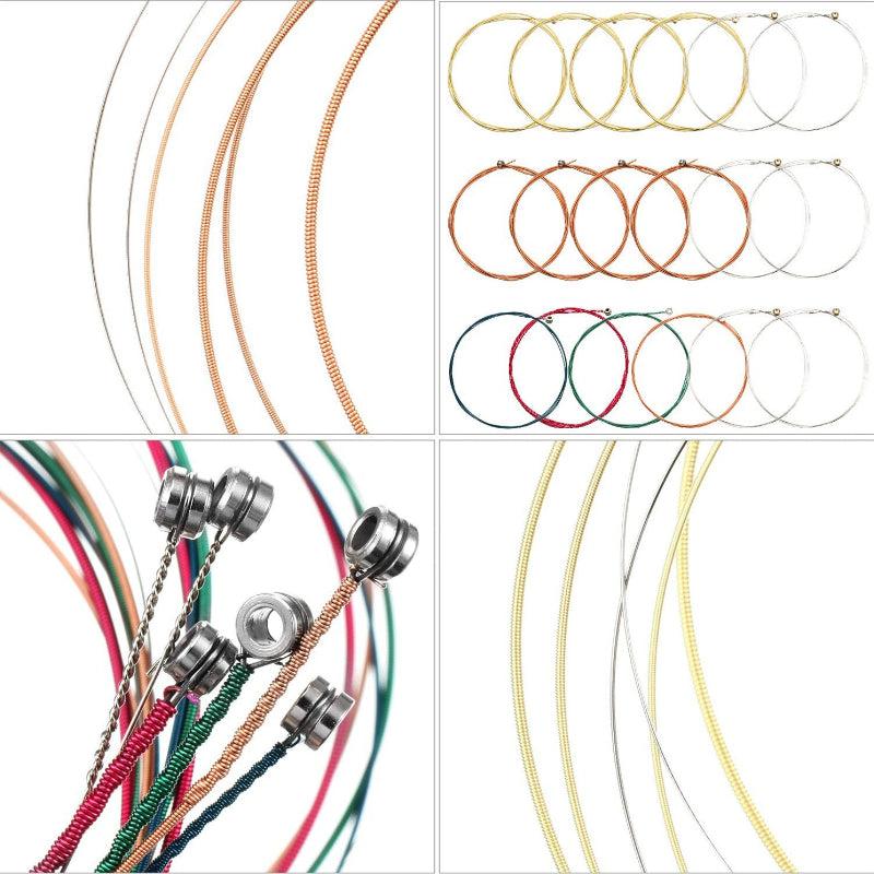 High Steel Acoustic Guitar Strings - Perfect Replacement for Your Guitar