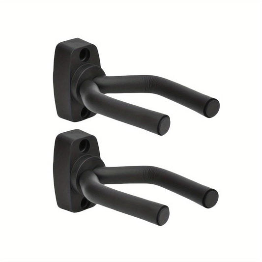 2 Guitar Wall Mount Hanger Holder Stand Display