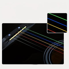 6pcs Rainbow Strings for Acoustic Guitar Sound and Style Upgrade