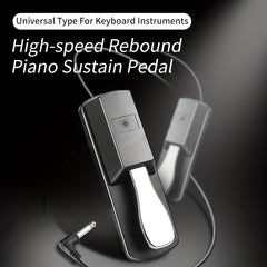 Professional Sustain Pedal w/ Polarity Switch