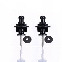 2pcs Guitar Strap Locks Set for Acoustic Electric Bass Guitars