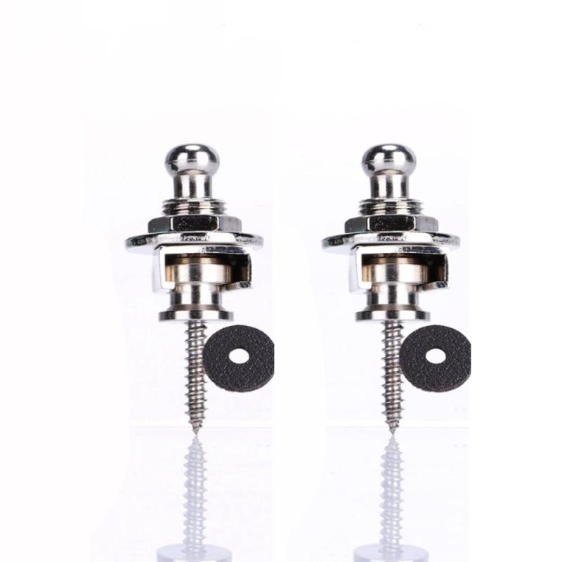 2pcs Guitar Strap Locks Set for Acoustic Electric Bass Guitars
