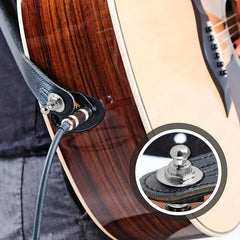 2pcs Guitar Strap Locks Set for Acoustic Electric Bass Guitars