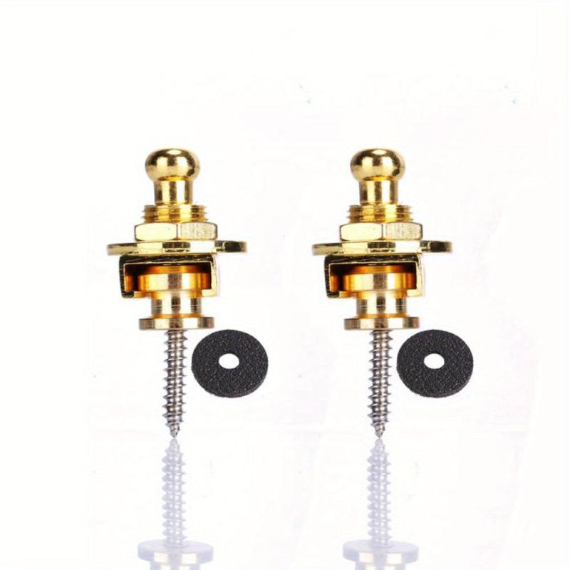 2pcs Guitar Strap Locks Set for Acoustic Electric Bass Guitars