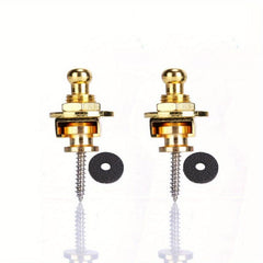 2pcs Guitar Strap Locks Set for Acoustic Electric Bass Guitars