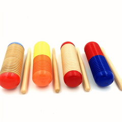 Wooden Sand Tube Percussion Instrument