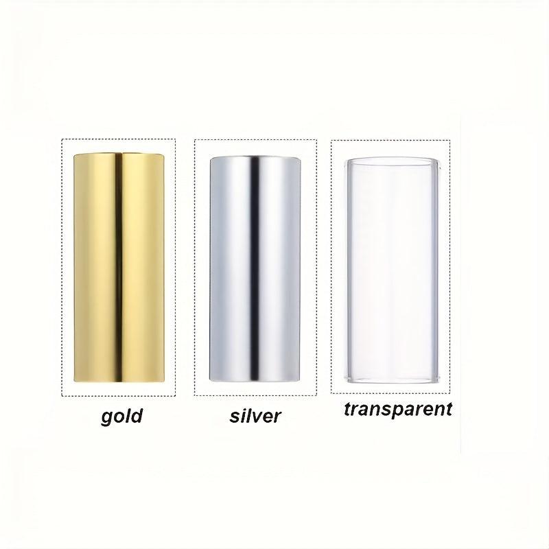 Stainless Steel Glass Guitar Slide Bar for Ukulele