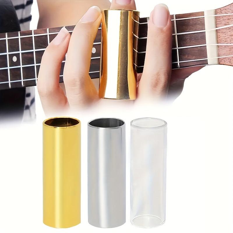 Stainless Steel Glass Guitar Slide Bar for Ukulele